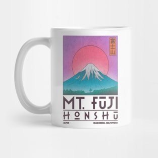 Mt Fuji, Honshu, Japan Mug